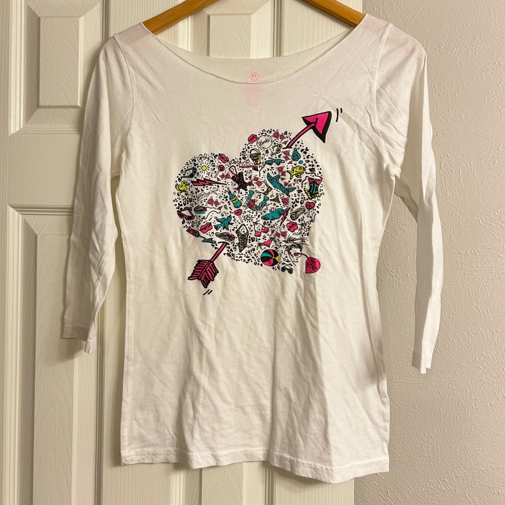 Vintage Betsey Johnson Art Top